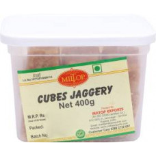 MilTop Cubes Block Jaggery  (400 g)